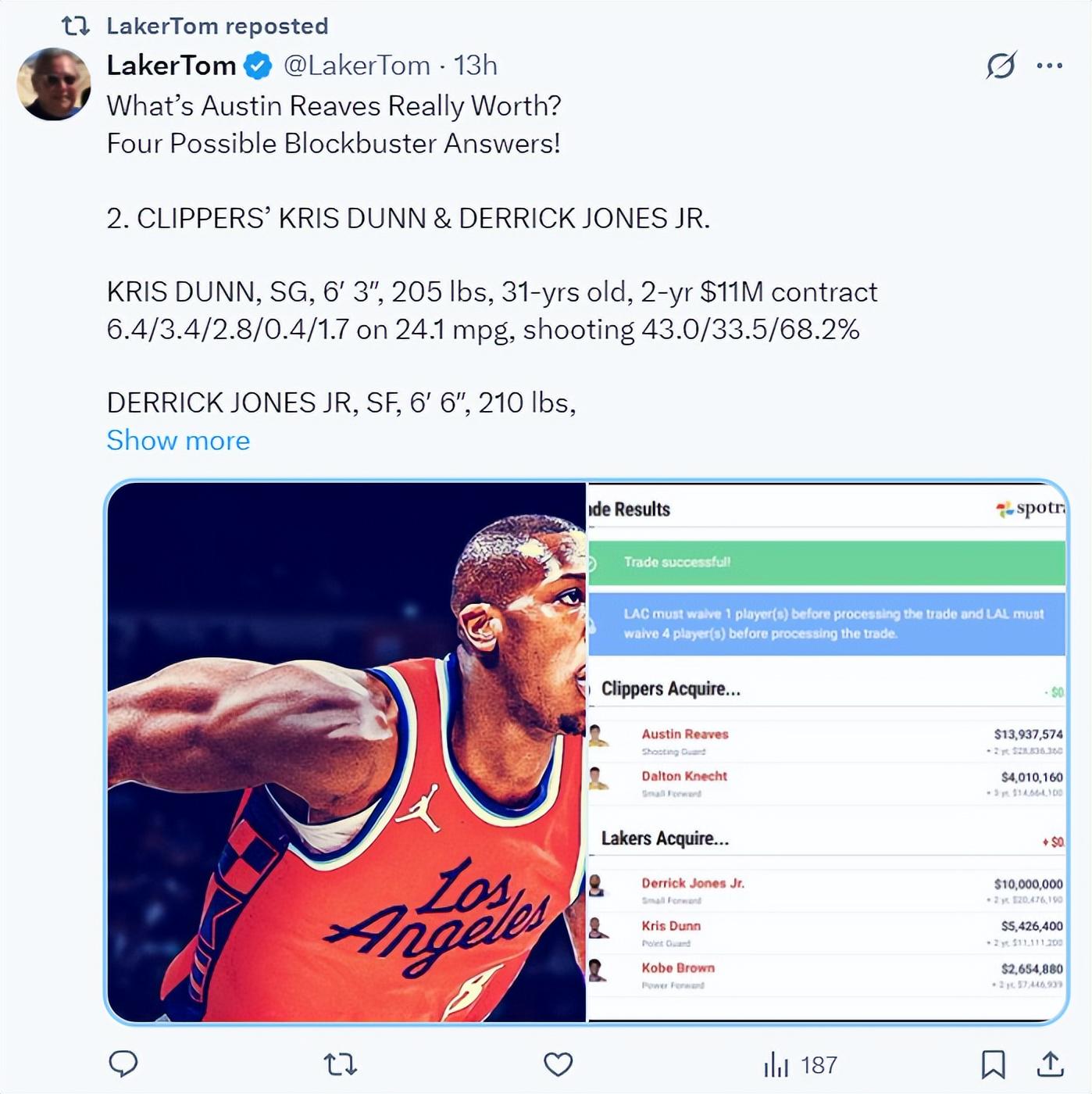 万的提前续, 湖人媒体L, src